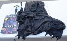 Vintage Ghost Face Scream Halloween Costume Mask Robe Fun World Easter Unlimited