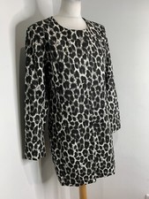 Bnwt Soaked In Luxury Leo Dress Coat M New Wedding Event Collarless Classic