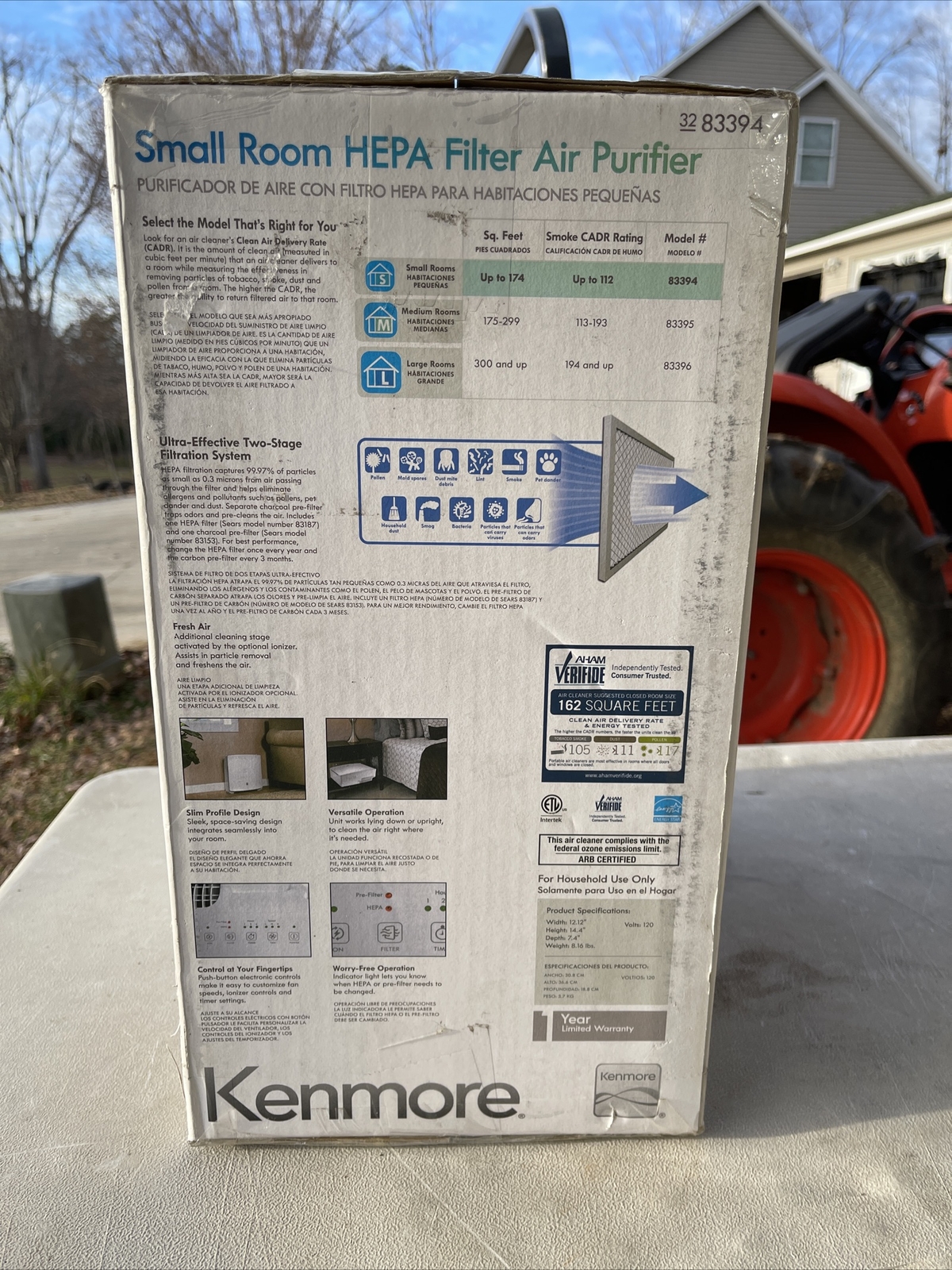 kenmore 83394 filter