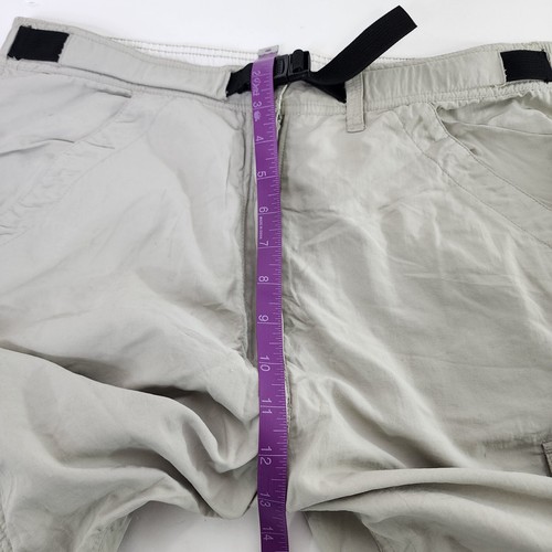 Sportsman Warehouse Outfitters UPF30 Pants Men XL Beige Convertible Cargo Hiking - Picture 14 of 24