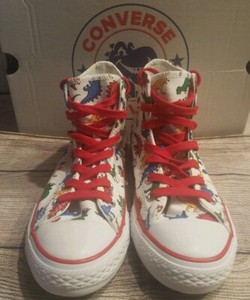 dinosaur print converse