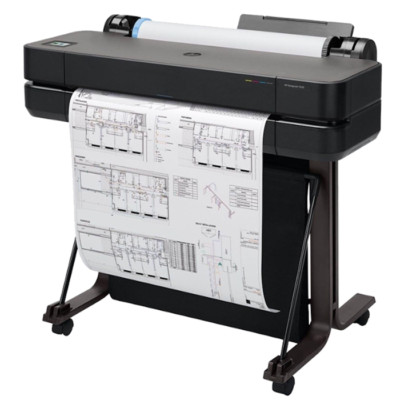 HP DesignJet T630 24'' / 610mm 5HB09A - Netzwerk WLAN 2400 x 1200 dpi