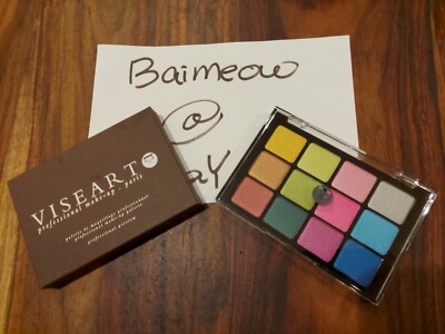 VISEART PROFESSIONAL SHIMMER EYESHADOW PALETTE 02 BOHEME