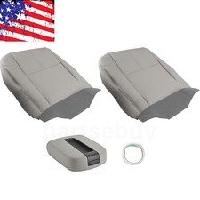 Console Armrest Cover Bottom Leather Seat Cover For 2007-14 Chevy Silverado 1500