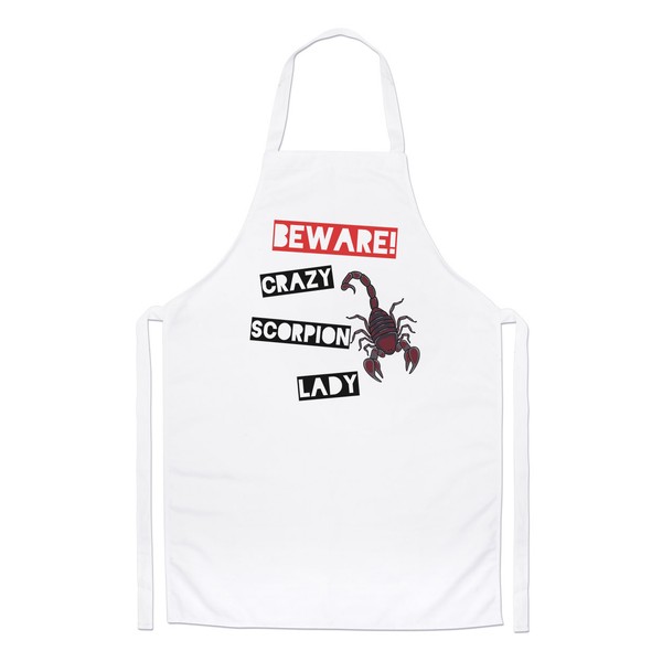 Beware VerrüCkte Skorpion Damen Koch SchüRze - Lustig Tiere Kochen-image