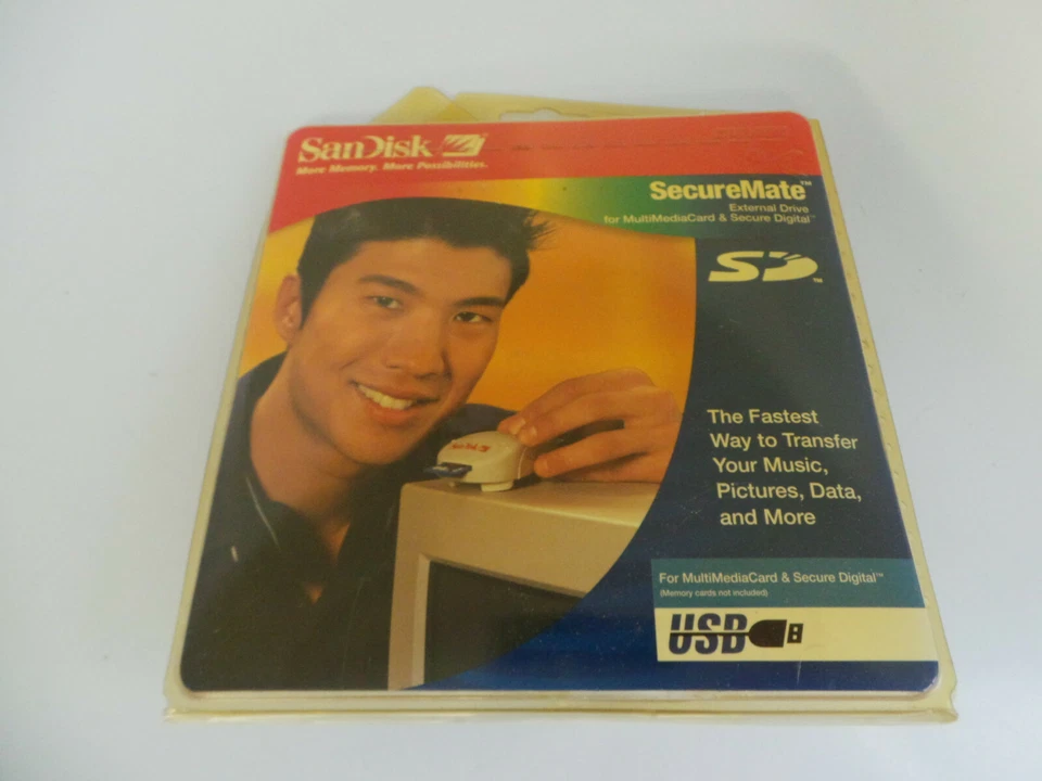 SanDisk SecureMate External Drive For Multi Media Card & Secure Digital NIP - Image 2 of 2