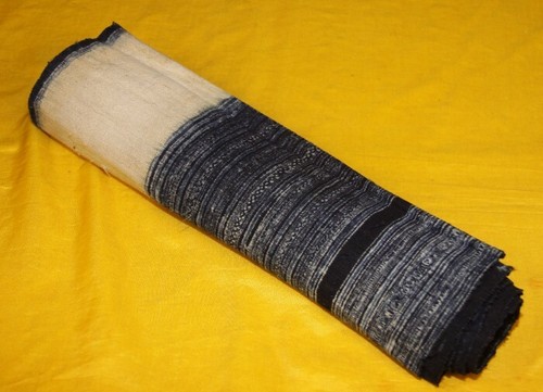 Textil local tejido a mano del pueblo chino Miao 231cm - Imagen 4 de 4