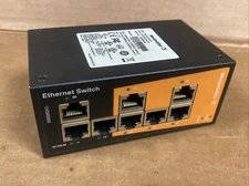 Weidmuller 1240900000 Ethernet Switch IE-SW-BL08-8TX 8-Port FAST SHIPPING