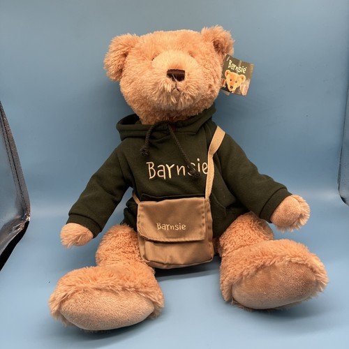 2003 Gund Barnes & Noble - Barnsie Teddybär mit Pullover & Tasche - Neu mit Etikett - Bild 6 von 6