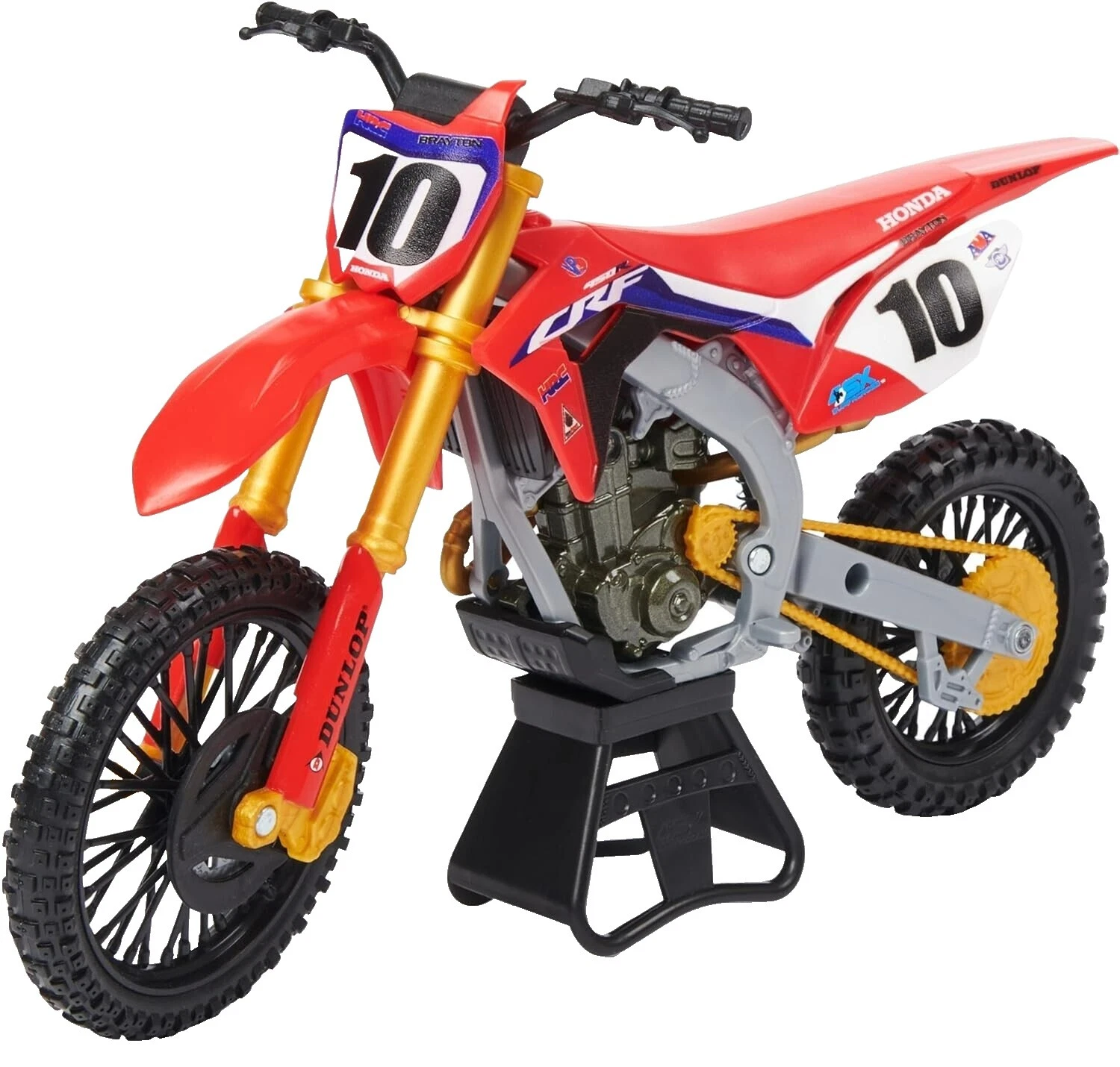 Multi-Color Plástico motocicletas y ATV diecast