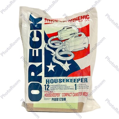 O Bag Mini Oreck XL Buster B Canister Vacuum Bags PKBB12DW Housekeeper Bag 965210 - Foto 3