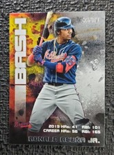 2020 TOPPS STADIUM CLUB BASH AND BURN RON ACUNA INSERT BASEBALL #BAB-1