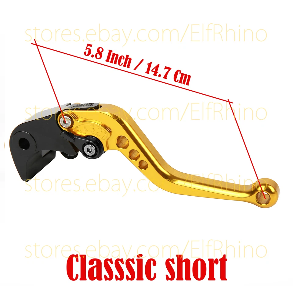 For BMW K1600 GT/GTL 2011-2016&K1200S 2004-2008 Clutch Brake Levers 2007 2006 05 - Image 3 of 4