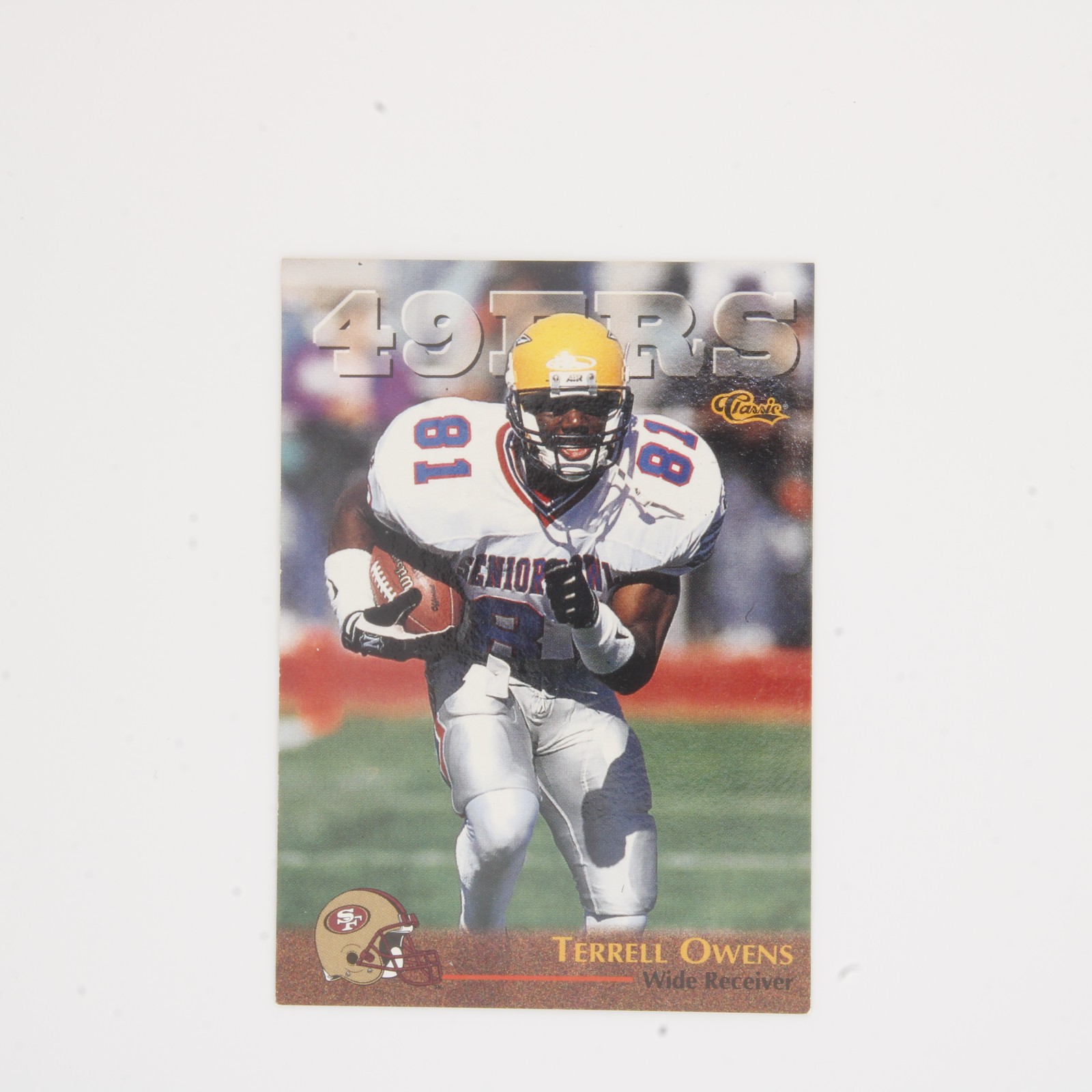 1996 Classic NFL Rookies - Terrell Owens #94 (RC)