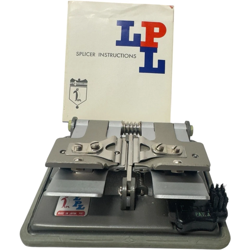 Edición de película empalmadora LPL vintage 8 mm 16 mm Japón Foto 3 de 4