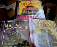 Old School, Vol. 1,2 & 3 by Various Artists (CD, Thump Records) Rare Get All 3
