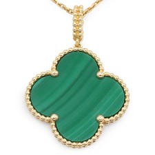 Van Cleef＆Arpels Necklace Magic Alhambra chain 35.6inches Yellow gold Mala...