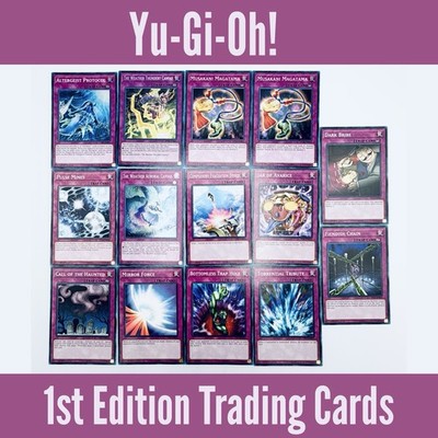 Yu-Gi-Oh! 1st Edition 14 Trading Cards
