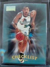 SkyBox 1997-98 Premium Grant Hill #249 Detroit Pistons Checklist NBA