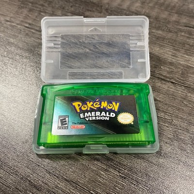GBA Pokemon Emerald Version (Game Boy Advance, 2005) Cartridge Game USA Tested