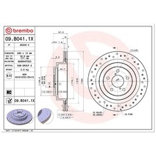 2x Bremsscheibe hinten für Subaru Impreza GD GG Legacy 4 BL BP Outback | 262153