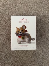 2018 HALLMARK KEEPSAKE ORNAMENT WELSH CORGI  28TH IN THE PUPPY LOVE SERIES NEW