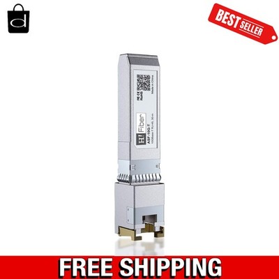 H!Fiber 10G SFP+ Ethernet Transceiver Module - Plug-and-Play, Wide Compatibility
