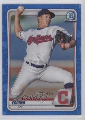 2020 Bowman Draft Chrome Blue Refractor 13/150 Daniel Espino #BD-26 1kk
