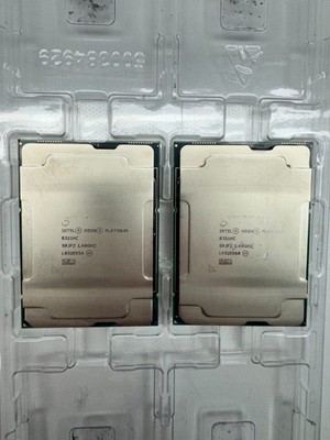 Lot of 2 Intel Xeon Platinum 8321HC Processor SRJFZ 26-CORE 1.4 GHZ LGA 4189