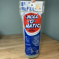 VTG Roll-O-Matic Roller Mop Refill 8 1/2” Model 1185R Sponge Mop Head NOS Sealed