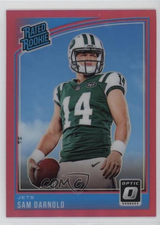 2018 Donruss Optic Rated Rookie Pink Prizm Sam Darnold #151 Rookie RC