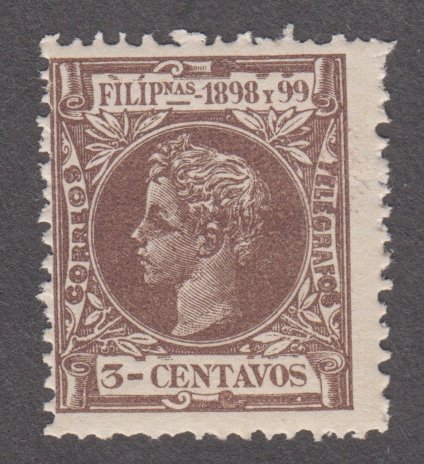 PHILIPPINES 1898. Alfonso XIII (1886-1941), King of Spain. SC#199  MNH