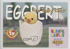 1999 Ty Beanie Babies Series 2 Eggbert the Baby Chick #168 11pj