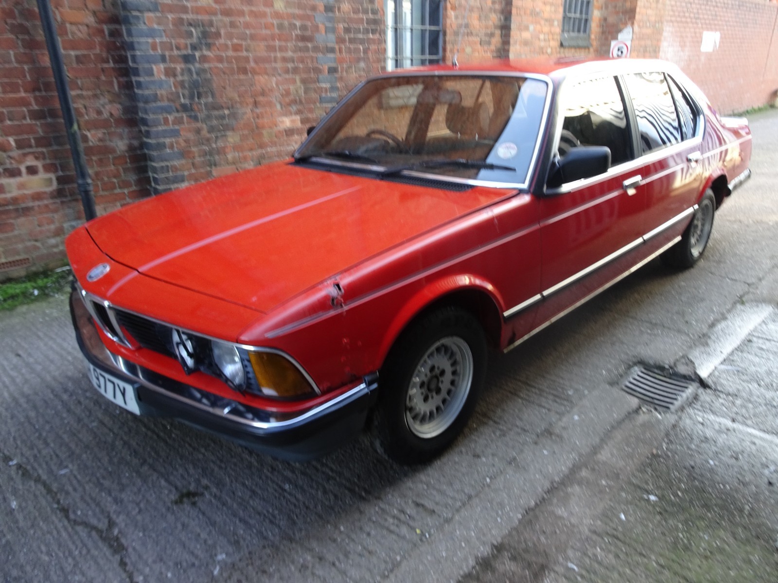1983 BMW 735i E23 4 Door 5 Speed Manual Tax And MOT Exempt 110000 Miles