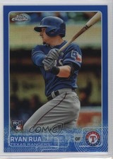 2015 Topps Chrome Blue Refractor 49/150 Ryan Rua #2 g6w