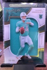 2025 Panini Immaculate Collection - Clearly Immaculate Rookie Jerseys Quinn...