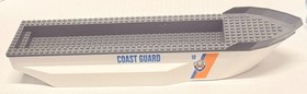 LEGO COAST GUARD Boat Hull and Deck Only City White 60014 16"