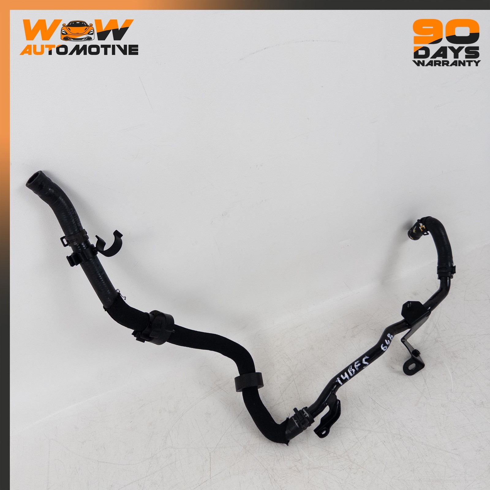 04-19 BENTLEY CONTINENTAL FLYING SPUR FRONT COOLANT WATER HOSE TUBE PIPE OEM