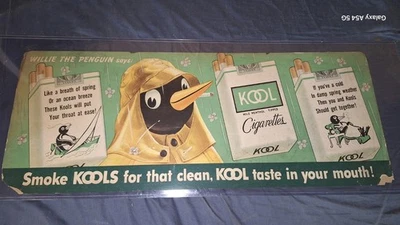 Kool Penguin Indiana Collectible Tobacco Signs for sale | eBay