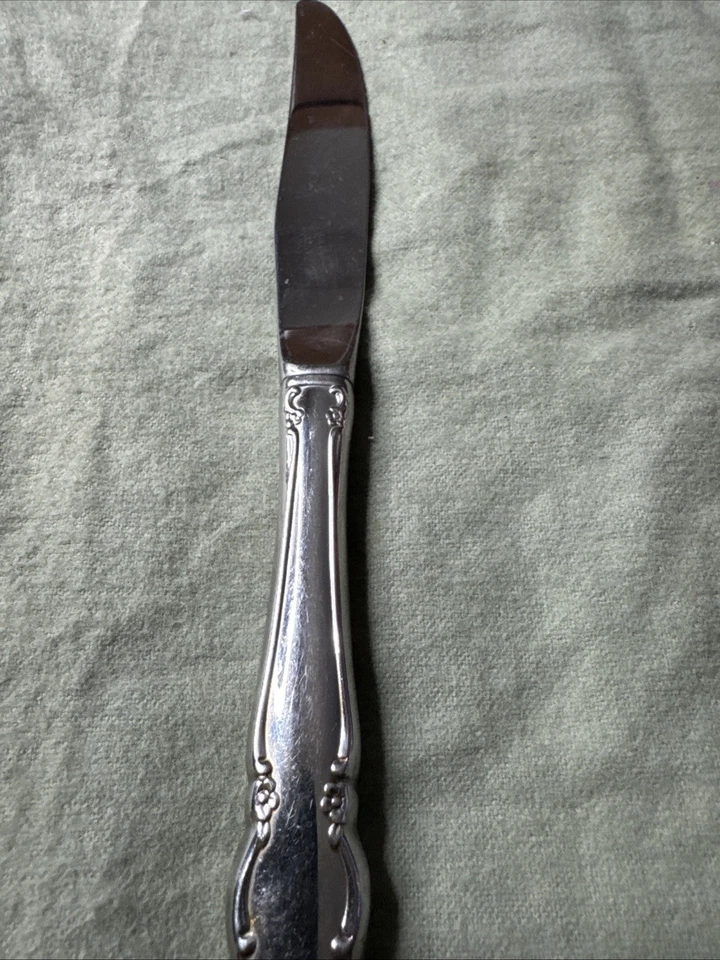 Cuchillo regular de plata esterlina Dover by Oneida 9" cubiertos reliquia Foto 3 de 4