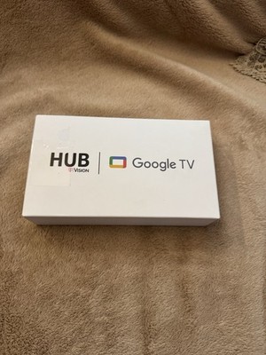 HUB T-Vision Google TV With Remote Streaming | New Sealed
