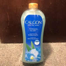 Calgon Take Me Away MORNING GLORY Moisturizing Vitamin E Bubble Bath, 30oz