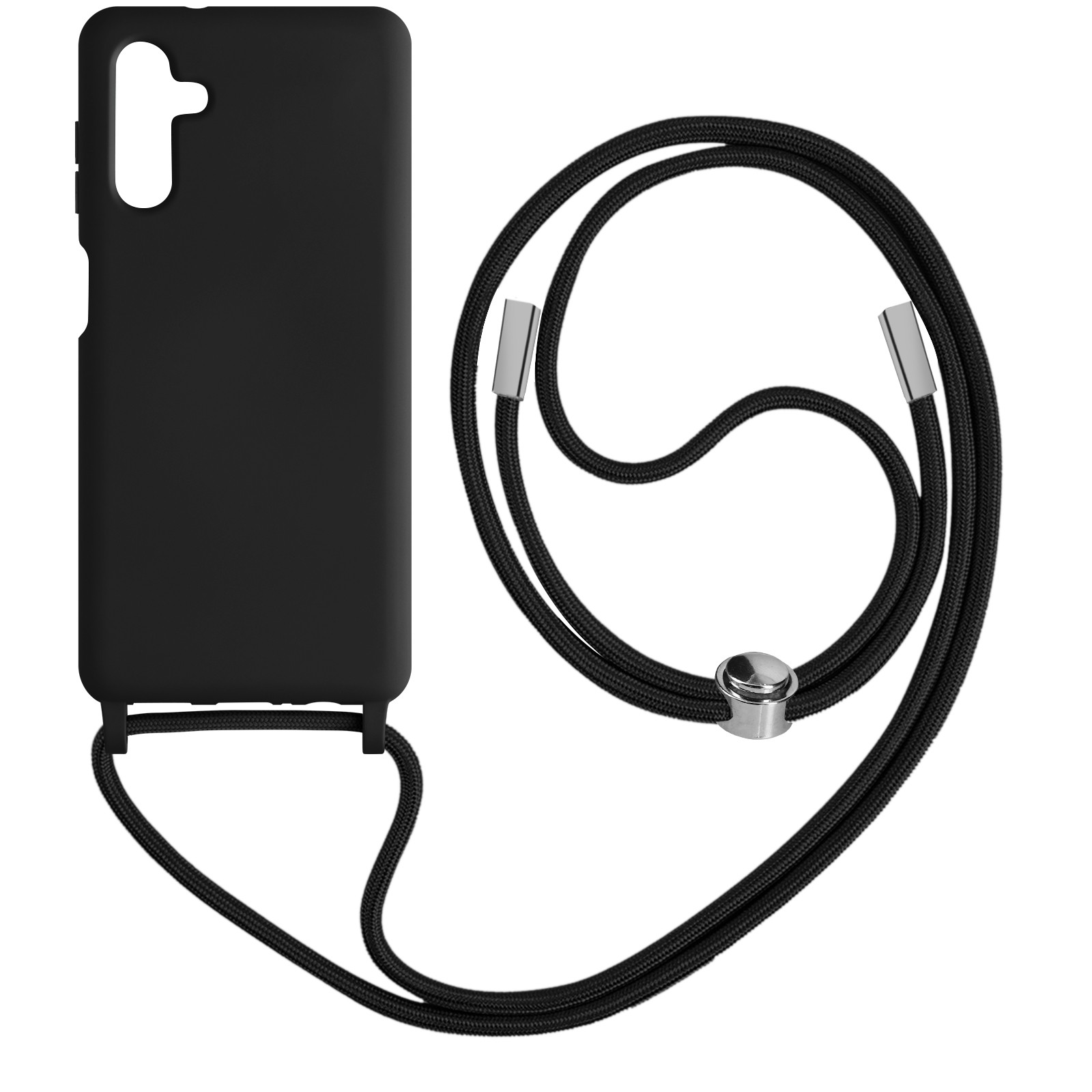 Coque Galaxy A13 5G cordon nylon 80 cm idéal pour garder les mains libres