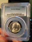 1932 Washington Quarter PCGS MS-64