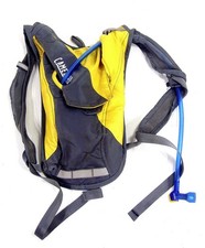 CamelBak Hydration Backpack Yellow Gray Hiking Biking Camping Outdoors