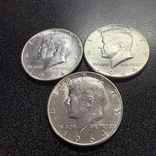 1964 Silver Kennedy Half Dollar AU