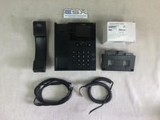 Polycom VVX 250 IP Phone 2201-48820-001 w/ 5V AC Adapter Factory Reset