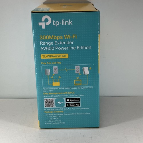 TP-LINK TL-WPA4220KIT 300Mbps AV600 WLAN Powerline Extender Starter Kit - Bild 6 von 9