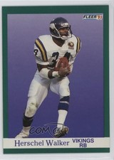 1991 Fleer Herschel Walker #288 1p0o