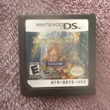 Rune Factory 3: A Fantasy Harvest Moon (Nintendo DS, 2010) Game Cartridge